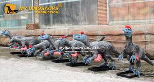 MYDINO CAD0064 Robot Dinosaurio <span class=keywords><strong>Troodon</strong></span> para Exhibición en Centros Comerciales, Modelo de Dinosaurio en Venta - Product Image 3