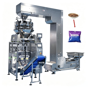 Machine d'emballage verticale automatique haute vitesse pour sachets de noix, snacks, cacahuètes, céréales et riz - Product Image 1