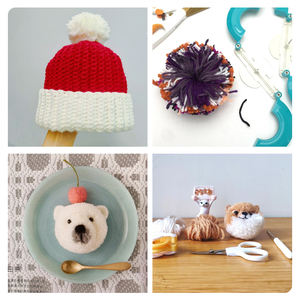 SKC outil de fabrication de boules de laine, outil de tissage de boules, accessoires de boules de peluche 2 tailles - Product Image 6