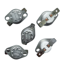 Interruptor de alta temperatura con protector térmico Ksd301 para componentes electrónicos