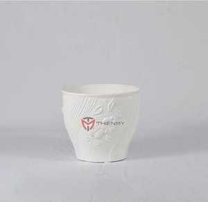 Jardinière en osier numérotée, ronde, moderne, auto-arrosante, conteneurs pour plantes, jardinière en plastique, pots de fleurs, pot de plante - Product Image 2