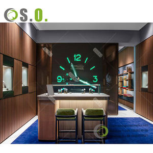 Exposition de musée personnalisée Vitrine murale en verre suspendue Vitrine pour montres Vitrine pour salle d'exposition de bijoux Conception de vitrine - Product Image 1