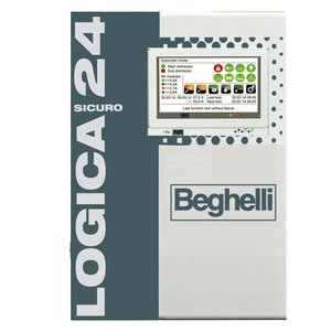 Unità di Controllo Illuminazione di Emergenza Beghelli Logica 24 Sicuro 40x31.6x14.4 Cm - Product Image 1