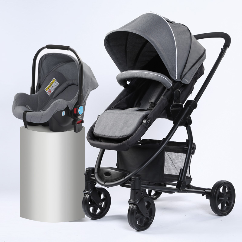 GRAY 02 (Stroller+ Car seat)