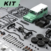 Juguete MN-111 KIT, Kit de Coche RC, Escala 1/18, 2.4G, Totalmente Proporcional, 4WD, Motor sin Escobillas, Camioneta RC Todoterreno