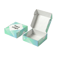 Cajas de Envío Ecológicas de Cartón Kraft al por Mayor, Caja Corrugada Verde con Logotipo Personalizado para Snacks