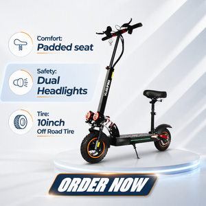 Most Popular <strong>Electric</strong> <strong>Scooter</strong> Good Price High Quality Fast Foldable E <strong>Scooter</strong> Adult Off Road <strong>Scooters</strong> <strong>with</strong> <strong>Seat</strong> - Product Image 1