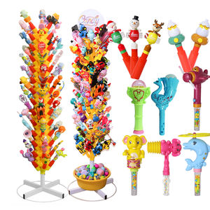 Tubo de plástico transparente para caramelos de fábrica Shantou, juguete con sonido animal - Product Image 6