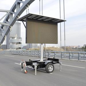 GÜNEŞ PANELI powered P5 açık <span class=keywords><strong>led</strong></span> mobil römork ekran mobil <span class=keywords><strong>led</strong></span> reklam römorku ekran işaretleri