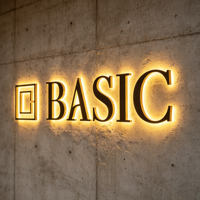 Enseigne en lettres métalliques 3D LED pour salon de beauté, panneau mural avec nom, enseigne publicitaire rétroéclairée en acier inoxydable, logo métallique