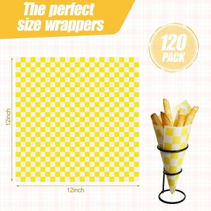 Papier d'emballage alimentaire jetable, écologique, biodégradable, recyclable, résistant à la graisse et à l'eau, pour desserts et pâtisseries - Product Image 5