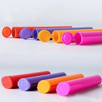 Envase de Plástico en Rollo con Logotipo Personalizado, 116 mm, 120 mm, CR, Negro Opaco, Resistente a Niños