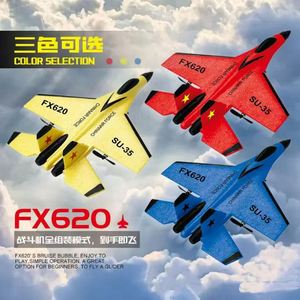 เครื่องบินบังคับวิทยุ Flying Bear Su 35 ของเล่นกลางแจ้ง โฟมบินได้ ขายดีข้ามประเทศ - Product Image 1