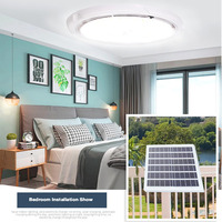 Luz de techo solar para interiores Directo de fábrica con lámpara de luz solar de control remoto para casa de luz solar para interiores