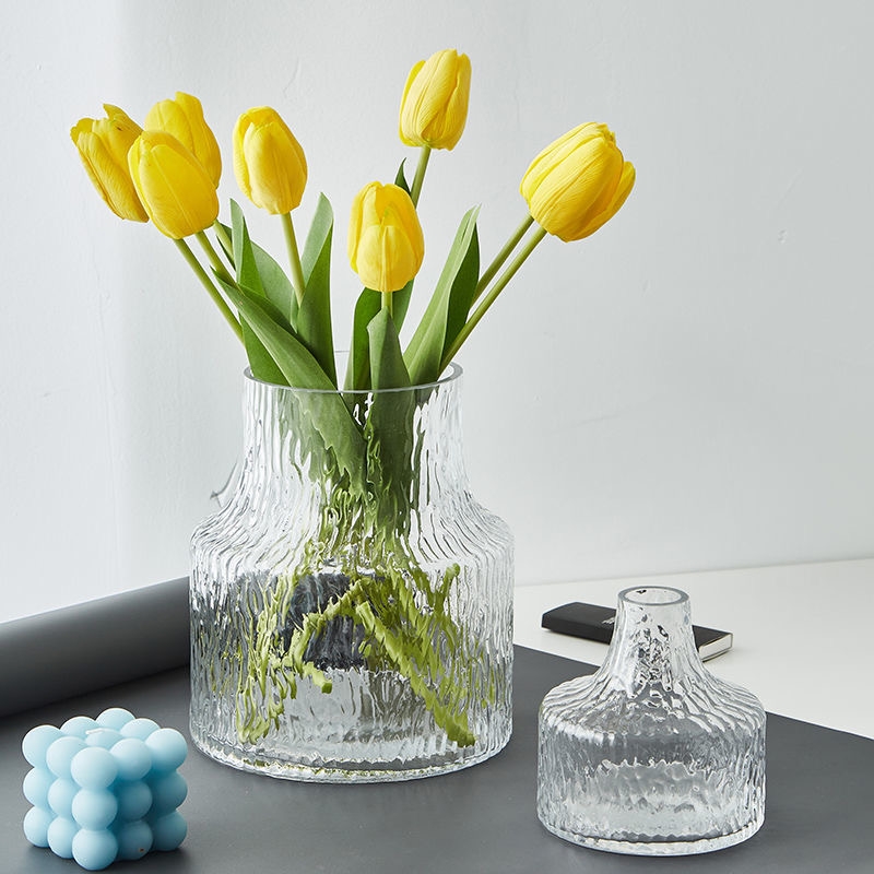 Factory Produced Wholesale Glass Flower Vase for Home Decor