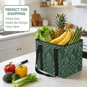 Bolsa de Compras Aislada con Impresión Personalizada, Bolsa Reutilizable para Supermercado, Bolsa Térmica para el Mercado, Viajes y Organización del Automóvil - Product Image 4