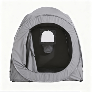 Tente <span class=keywords><strong>de</strong></span> sauna portable en tissu Oxford pour spa et camping, type à armature droite, pour maison <span class=keywords><strong>de</strong></span> pêche sur glace personnelle, salle <span class=keywords><strong>de</strong></span> vapeur - Product Image 6