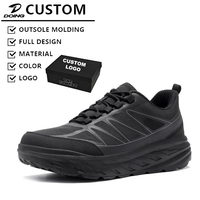 Chaussures orthopédiques confortables pour hommes, style baskets, à bout large, pour diabétiques, avec soutien de la voûte plantaire, pour la marche, le travail et le tennis, OEM ODM