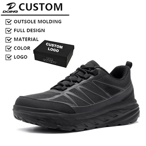 Chaussures orthopédiques confortables pour hommes, style baskets, à bout large, pour diabétiques, avec soutien de la voûte plantaire, pour la marche, le travail et le tennis, OEM ODM - Product Image 1