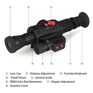 Nouvelle lunette de vision nocturne tactique extérieure <span class=keywords><strong>Nvg</strong></span> HK27-0030 4X - Product Image 3