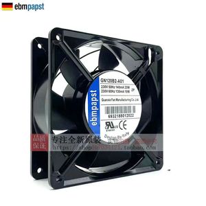 พัดลมแกน Ebmpapst รุ่น GN120B2-A01 230V 20W โครงอะลูมิเนียม พัดลมระบายความร้อนอุตสาหกรรม - Product Image 1