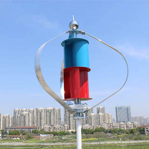 Éolienne à axe vertical à faible régime avec alternateur-générateur à design ludique et renouvelable 600W - Product Image 4