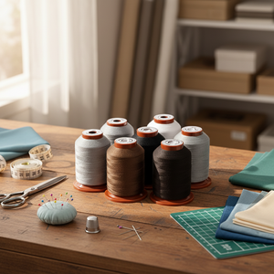 <span class=keywords><strong>Fil</strong></span> à broder en polyester multicolore 120D, 2 petites bobines, combinaison de sept couleurs, <span class=keywords><strong>fil</strong></span> pour machine à broder informatisée - Product Image 1
