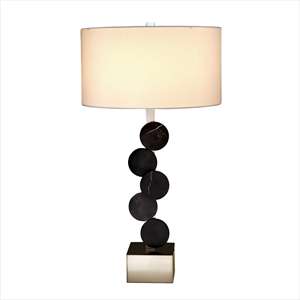 केवल काले गेंद रेट्रो लकड़ी बेडसाइड टेबल लैंप के लिए होम डेकोर लकड़ी के दीपक के लिए न्यूनतम टेबल लैंप - Product Image 1