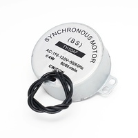 Moteur synchrone à aimant permanent monophasé pour appareils électroménagers, micro-moteur à réducteur planétaire pour ventilateur oscillant d'usine