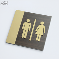 Signalisation tactile 3D ADA pour l'orientation des visiteurs dans les centres commerciaux modernes, les bureaux et les salles de bain, accessible aux fauteuils roulants, pour hôtels et appartements