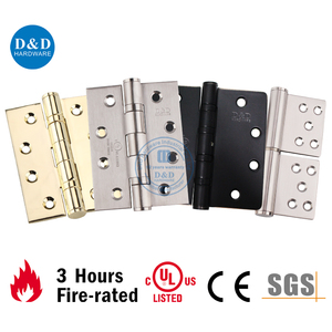 Accesorio de hardware personalizado Bisagra de puerta de latón macizo resistente de color dorado de 4 pulgadas - Product Image 3