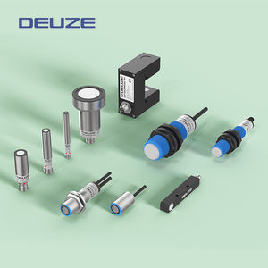 NPN/PNP Through-Beam USK12CTM502P3 Sensor ultrasónico cilíndrico Detección de hoja simple/doble Transductor de rango de CC de 20-40mm - Product Image 5