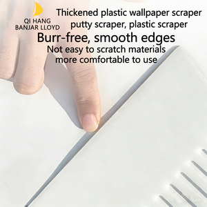 Racloir à papier peint plat en plastique épaissi de qualité industrielle, personnalisable ODM, spécial, agrandi, durci, outil mural façonnable - Product Image 4