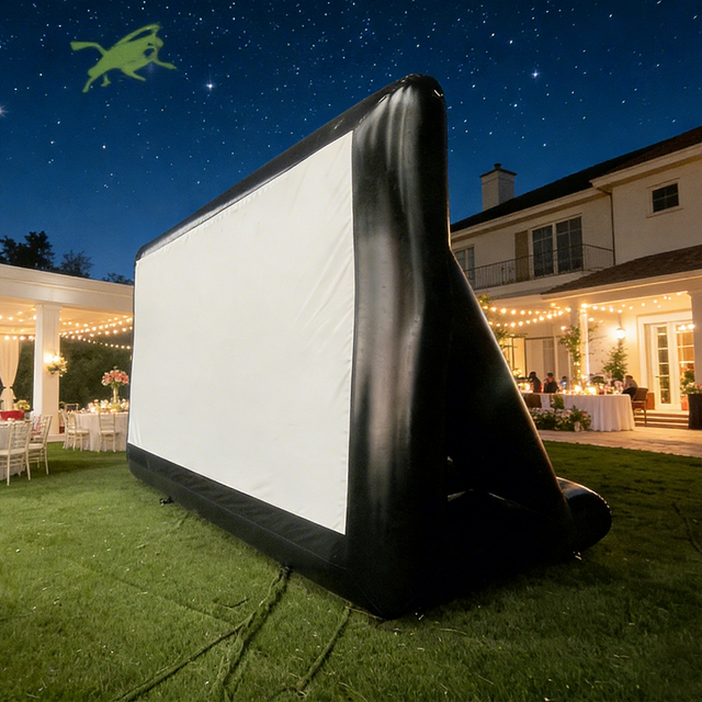 Inflatable Projection Screen Outdoor Projection Screen Accept Customized Large Projection Screen