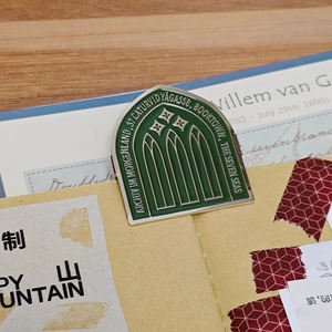 ビンテージエレガントな手作り真鍮ペーパークリップ真鍮バインダークリップアクセサリープランナーとスクラップブック用 - Product Image 1