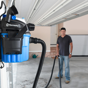 Aspirateur mural Vacmaster, double usage sec/humide, avec fonction seau, pour garage et lavage de voiture - Product Image 2