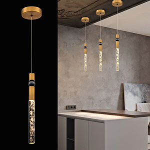 Brass black artistic pattern chandelier <b>for</b> Living Room Restaurant - Product Image 2