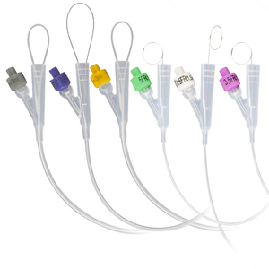 NICOLA NC002 Factory OEM/ODM Veterinary Pet 4.5FR Catéter urinario de silicona de grado médico de alta elasticidad para perros pequeños gatos machos - Product Image 1