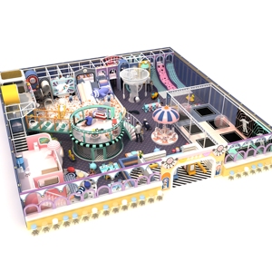 Castillo Inflable Temático Espacial Grande, Parque Infantil Interior de Plástico - Product Image 2