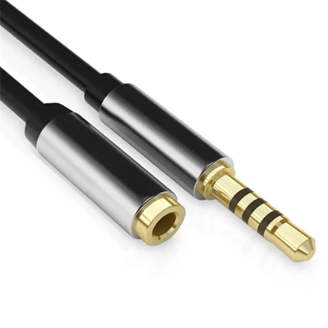 Wholesale 3.5mm jack male to female extension 3.5mm audio cable