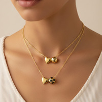 Collier Pendentif Zircon Tendance Série Sportive Cadeaux pour Couples Casual Volleyball Football Soccer Basketball