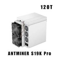 Machine de minage de Bitcoin Antminer S19 S19K Pro 120T S19 XP Plus Hyd 293T Hydro 257T S19J Pro 104T S19 XP 141T Utilisé 95T