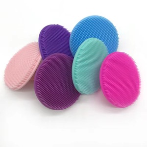 Brosse nettoyante faciale en silicone ronde imperméable pour massage du visage en gros - Product Image 2