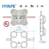 Module LED HYRITE étanche Samsung 2835 SMD IP68 DC12V 170 degrés Blanc naturel Garantie 5 ans Ra80 93,5 Lm/W 125lm 20-60C