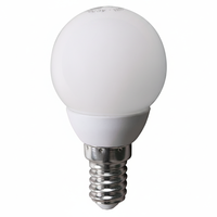 SKYSMD E14 3W ampoule LED mince conception sphérique 2700K blanc chaud 6500K couleur de la lumière du jour pour la maison résidentielle décorative DC 12V/AC