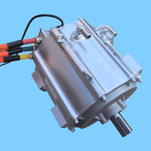 Motor de triciclo magnético de alta calidad personalizado de 220V 380V 540V con refrigeración por agua, 336V, 223Nm, 60kW, cuatro polos - Product Image 2