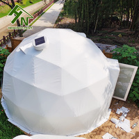 Dôme géodésique de luxe de haute qualité de 6 m, tente de glamping en plein air