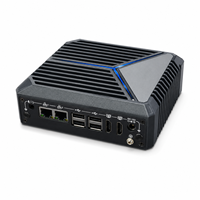 PC Industrial Intel Twin Lake N150 sin Ventilador, DDR5, Doble LAN, 8 USB, 2 COM, Aluminio, para Robótica, IoT, Visión Artificial, Computación de Borde