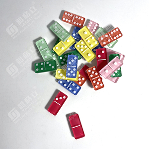 Caja de almacenamiento rectangular transparente de gran oferta, caja de juego de dominó de acrílico personalizada solo para exhibición - Product Image 6