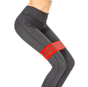 Pita resistensi <span class=keywords><strong>Loop</strong></span> hitam tabung untuk latihan peregangan otot Gym tali tarik Yoga rumah Pilates santai latihan karet olahraga - Product Image 4